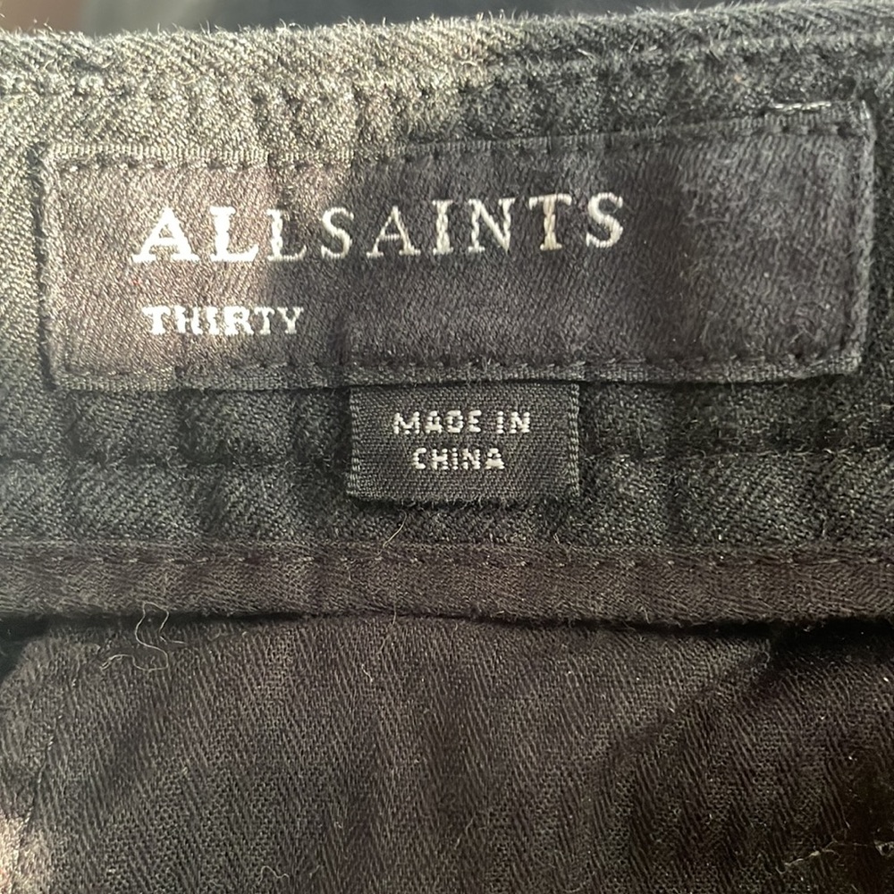 ALLSAINTS • the tallis cropped slim pants sz 30 - Picture 11 of 11